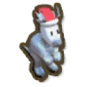 アイテム-クリスマスジャッカルーのぬいぐるみのアイコン