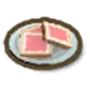 アイテム-ジャムトーストプレートのアイコン