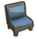 アイテム-スタイリッシュなアームチェアのアイコン