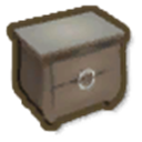 アイテム-スタイリッシュなベッドサイドテーブルのアイコン