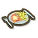 アイテム-パーミ＆チップスプレートのアイコン