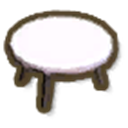 アイテム-ピンクのコーヒーテーブルのアイコン