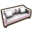 アイテム-ピンクの寝椅子のアイコン