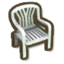 アイテム-プラスチックの椅子のアイコン