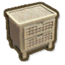 アイテム-ラタンのベッドサイドテーブルのアイコン