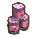 アイテム-リンゴジャムセットのアイコン