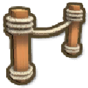 アイテム-ロープの柵のアイコン