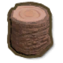 アイテム-堅い木の丸太スツールのアイコン