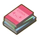 アイテム-小さな本の山のアイコン