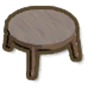 アイテム-小型のラウンドテーブルのアイコン