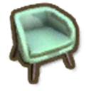 アイテム-緑色の椅子のアイコン