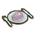 アイテム-調理済み肉プレートのアイコン