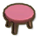 アイテム-赤いバースツールのアイコン