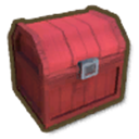 アイテム-赤い木製チェストのアイコン