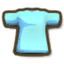 アイテム-青いTシャツのアイコン
