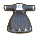 アイテム-黒のヴィクトリア朝のドレスのアイコン