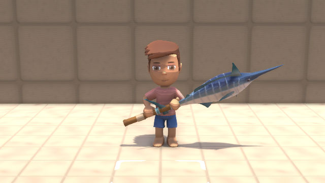 武器-バトルフィッシュの見た目