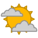 天候-曇りのアイコン
