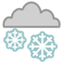 天候-雪のアイコン