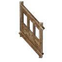 アイテム-シンプルな木製の手すりのアイコン