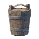 アイテム-木の手桶のアイコン