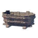 アイテム-木の浴槽のアイコン