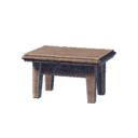 アイテム-木製のサイドテーブルのアイコン