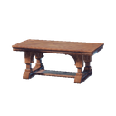 アイテム-洗練された木製のテーブルのアイコン