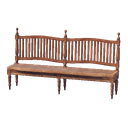 アイテム-洗練された木製のベンチのアイコン