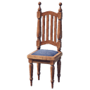 アイテム-洗練された木製の椅子のアイコン