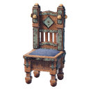 アイテム-洗練された木製の玉座のアイコン