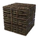 アイテム-粗い木製ブロックのアイコン