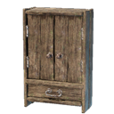 アイテム-粗末な木製のクローゼットのアイコン