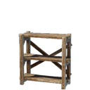 アイテム-粗末な木製の棚（高）のアイコン