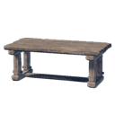 アイテム-粗雑な木製テーブルのアイコン