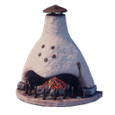 アイテム-粘土の暖炉のアイコン