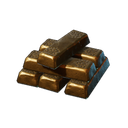 アイテム-金の延べ棒のアイコン