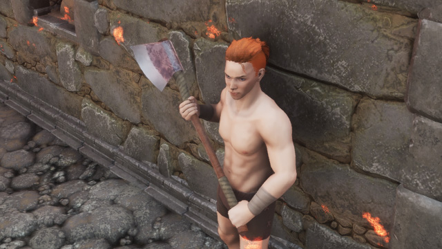 アイテム-鉄の斧の見た目