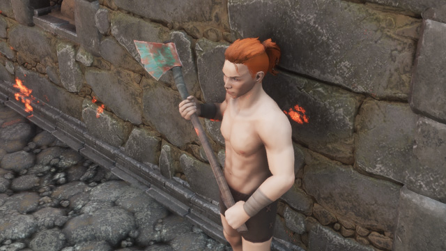 アイテム-銅の斧の見た目