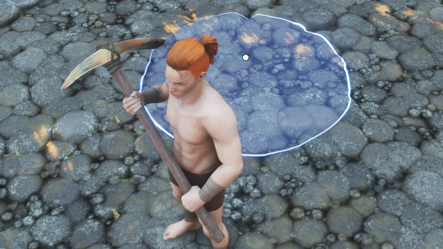 アイテム-銅製のつるはしの見た目