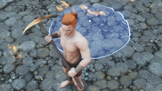 アイテム-青銅のつるはしの見た目