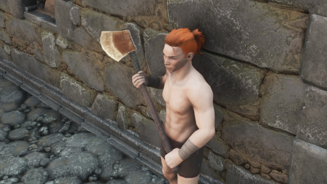 アイテム-青銅の伐採斧の見た目