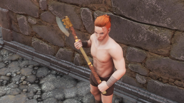 アイテム-黄金の斧の見た目