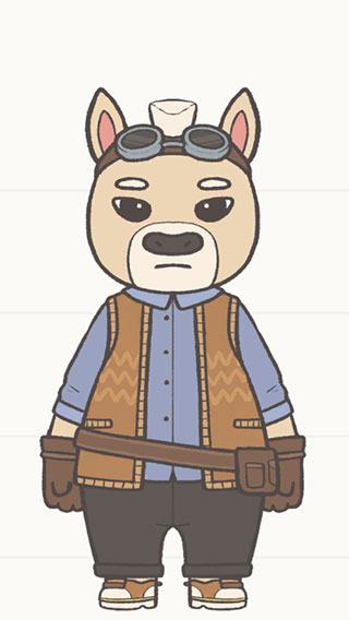 デヴォンの全身イラスト