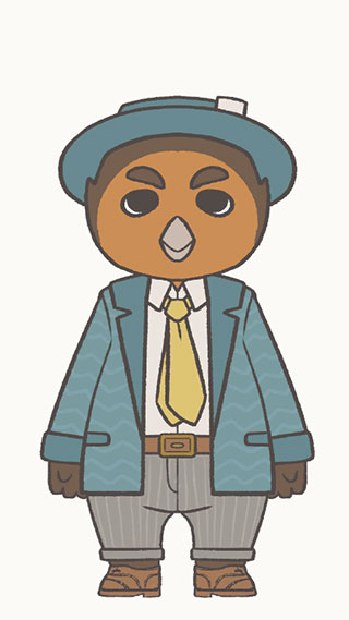 ミンの全身イラスト