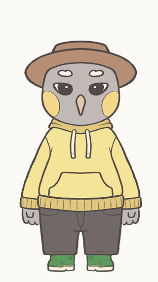 パヴェルの全身イラスト