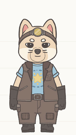 ティンティンの全身イラスト