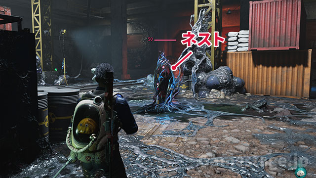ボス部屋のネスト